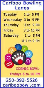 Looking for something to do in Williams Lake this weekend? Cariboo Bowl is fun family entertainment. Looking for something to do in Williams Lake this weekend? Cariboo Bowl is fun family entertainment.