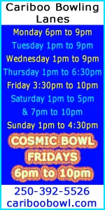Looking for something to do in Williams Lake this weekend? Cariboo Bowl is fun family entertainment. Looking for something to do in Williams Lake this weekend? Cariboo Bowl is fun family entertainment.